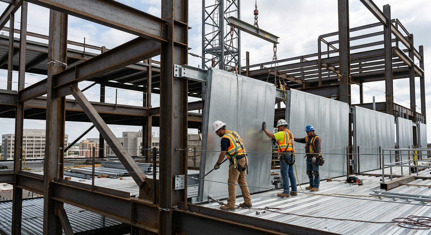 Where Custom Metal Fabrication Fits Into Modern Construction Practices